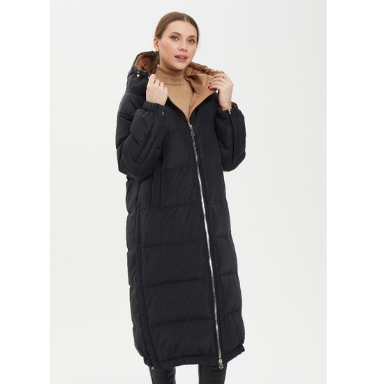 Пуховик Tuffoni черный длинный, 7824013D TUF NERO