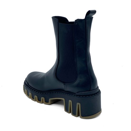 Ботинки челси NILA NILA черные кожаные демисезонные - фото 3, CC23012 NIL NERO