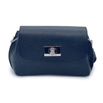 Сумка Di Gregorio черная кожаная - фото 1, 821 DG NERO