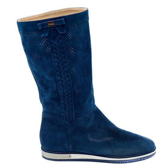 Полусапоги Mara синие летние - фото 1, 