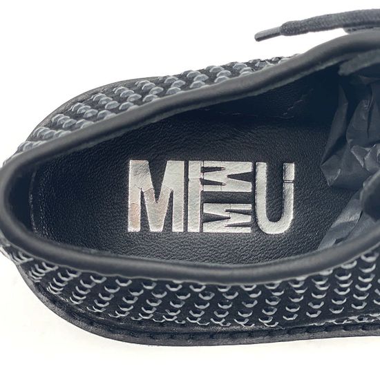 Полуботинки Mimmu черные замшевые демисезонные черные стразы - фото 7, F303M24 MIM NERO850