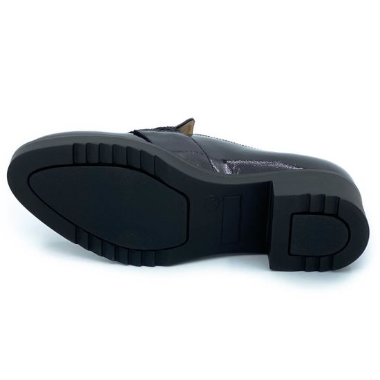 Полуботинки Donna Soft серые наплак демисезонные - фото 4, 