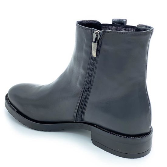 Ботинки Mot CLe черные кожаные демисезонные - фото 3, 