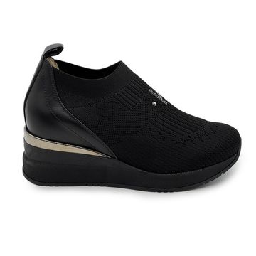 Полуботинки KELTON черные кожа/текстиль демисезонные - фото 1, AL4104 KEL