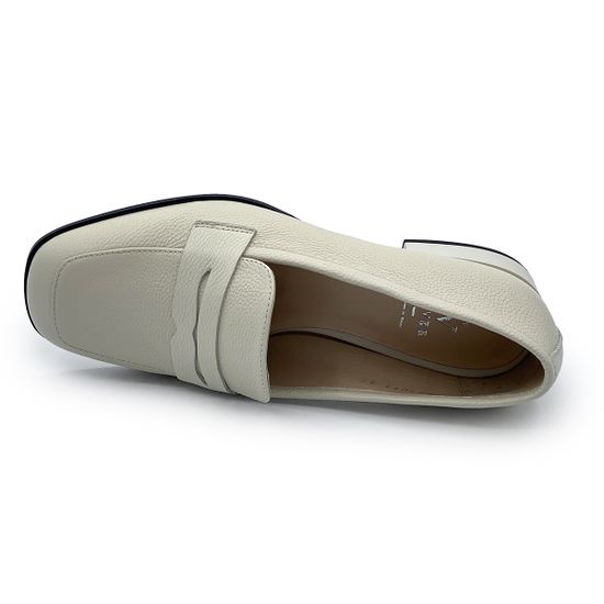 Лоферы CVCOVER кожаные бежевые - фото 5, 852011 COV