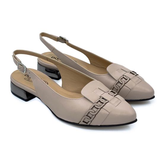 Туфли Donna Soft пудровые кожаные - фото 7, MOT1976 DS JAPAN