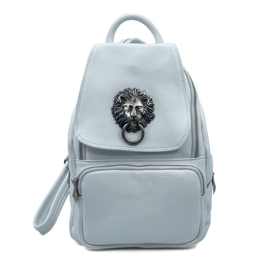 Сумка-рюкзак Renato Angi белая кожаная - фото 1, 