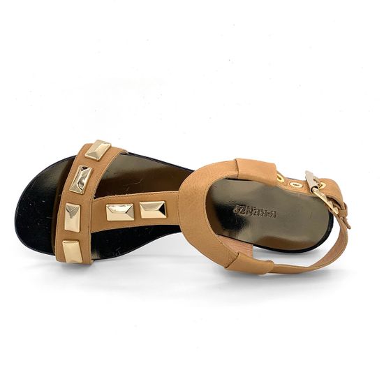 Босоножки Renzi кожаные коричневые canguro - фото 4, 