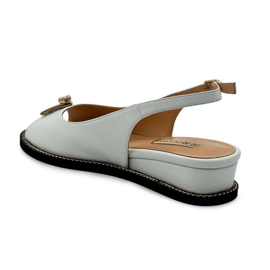 Босоножки ilasio Renzoni белые кожаные - фото 3, H6590 IR BIANCO