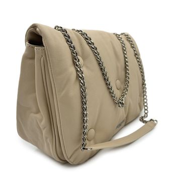 Сумка Renato Angi бежевая кожаная - фото 2, 3203411 RA BEIGE