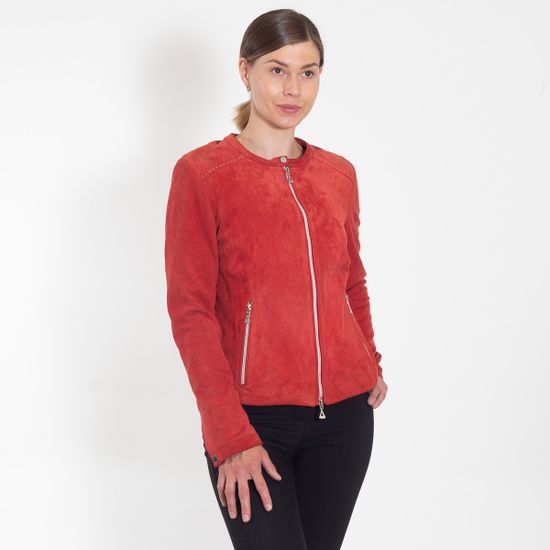 Куртка Galotti замша красная - фото 6, 131628 GA