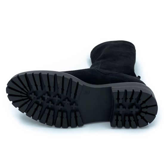 Ботинки Cover черные замшевые Байка - фото 4, 