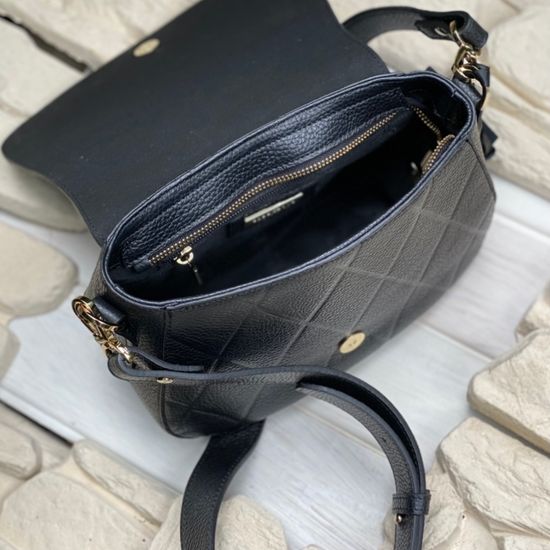 Сумочка Ripani черная кожаная - фото 9, 3823OR RP NERO