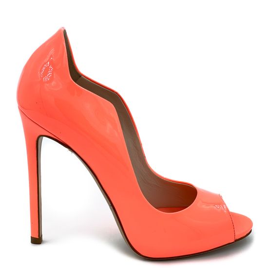 Туфли Gianmarco Lorenzi розовые из лакированной кожи - фото 1, 