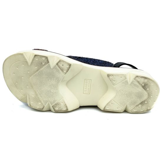 Сандалии Jeannot синие - фото 4, 39069 JN