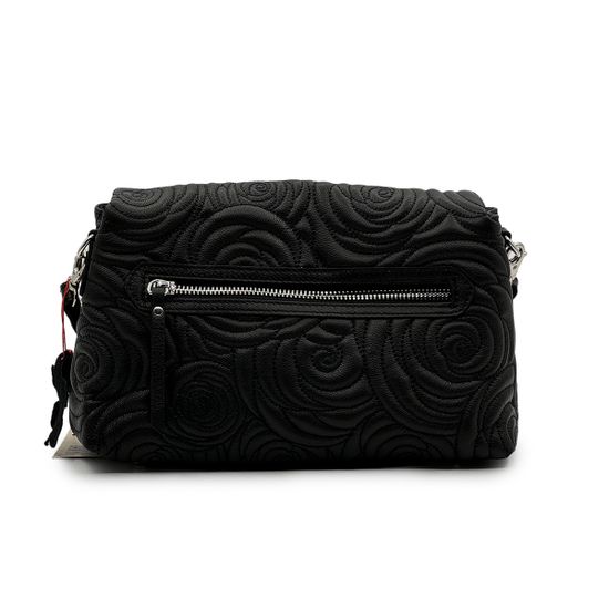 Сумка Marina Creazioni черная кожаная стеганая - фото 3, 