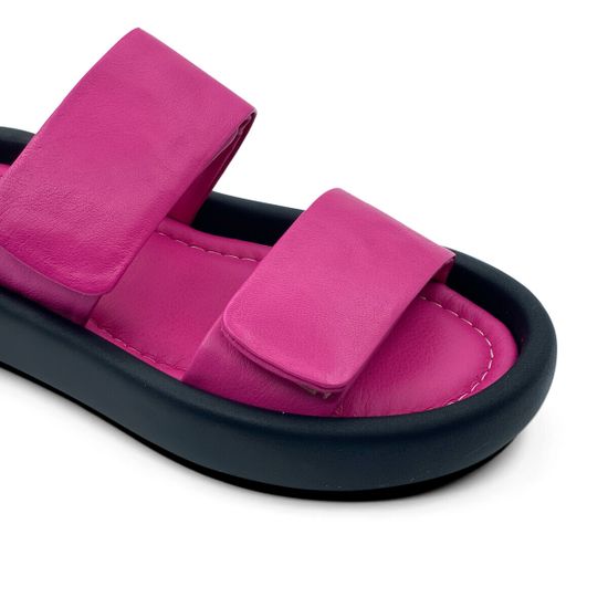 Сабо CV Cover цвет фуксия кожаные - фото 6, 155 COV FUKSIA