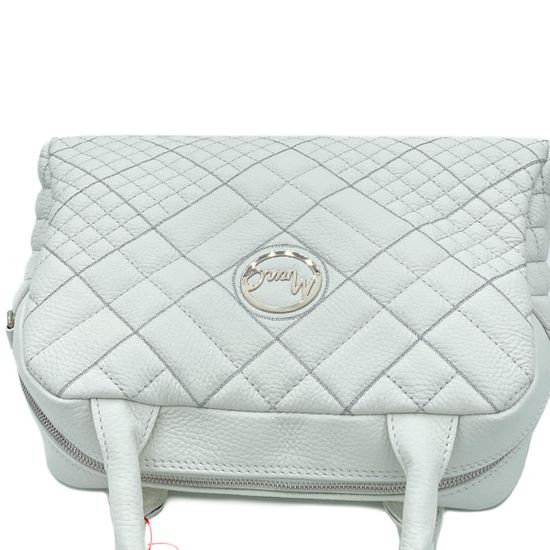 Сумка Marina Creazioni белая кожаная - фото 4, 