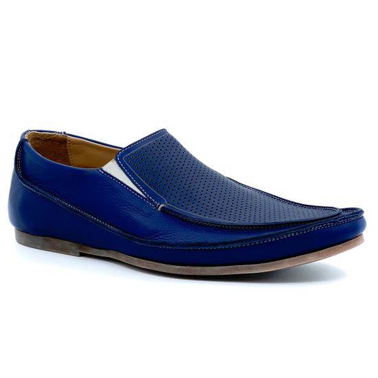 Слипоны Giampieronicola синие - фото 2, 