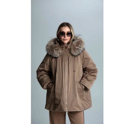 Пуховик Tuffoni бежевый, 7725122D TUF BEIGE