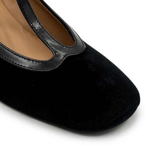 Туфли Tiffi кожа/велюр черные - фото 6, TF98/50 TI NERO