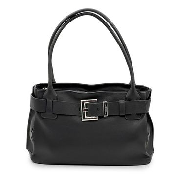 Сумка Renato Angi черная кожаная &quot;с пряжкой&quot; - фото 1, 3402481 RA NERO