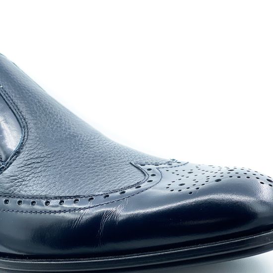 Туфли мужские Giampieronicola синие - фото 6, 