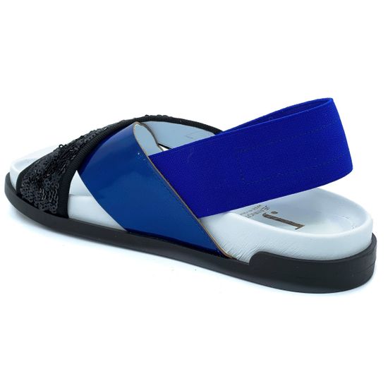 Сандалии  Jeannot бело-синие - фото 3, 37065 JN