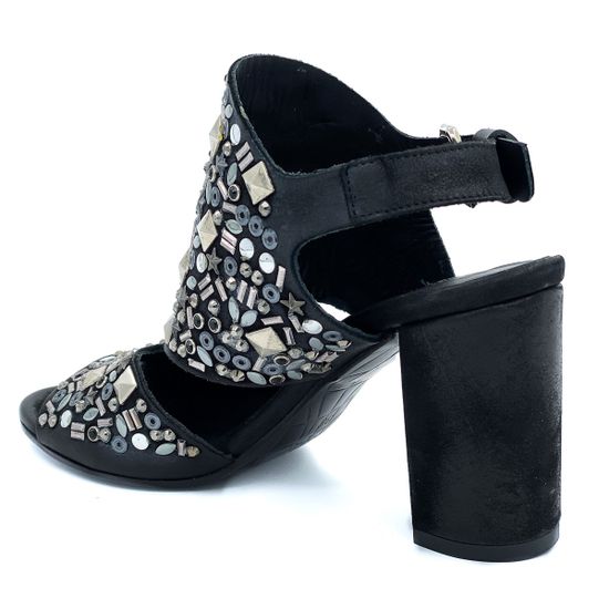 Босоножки Mimmu черные - фото 3, 