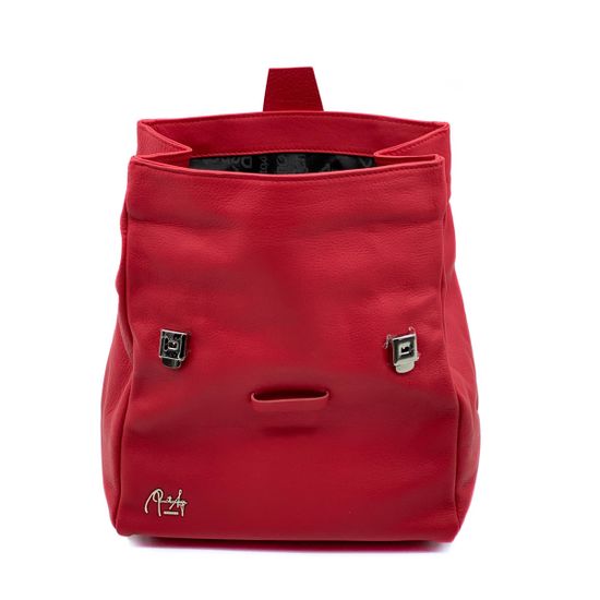 Сумка Renato Angi красная кожаная - фото 5, 2701581 RA ROSSO