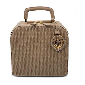 Сумка Valentino Orlandi бежевая кожаная - фото 1, 26045 VO BEIGE