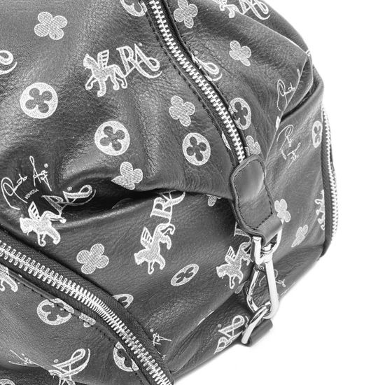 Рюкзак Renato Angi черный кожаный - фото 4, 