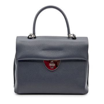 Сумка Renato Angi синяя кожаная - фото 1, 3452801 RA BLU