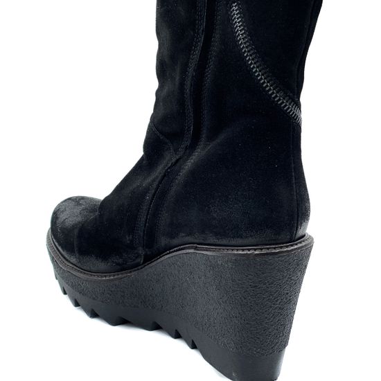 Сапоги Fru.it черные замшевые байка - фото 7, 1749BM FR