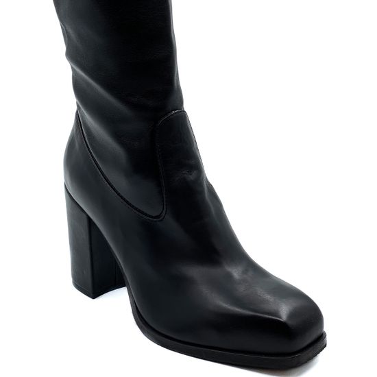 Сапоги Fru.it черные кожа МЕХ - фото 5, 5070M FR