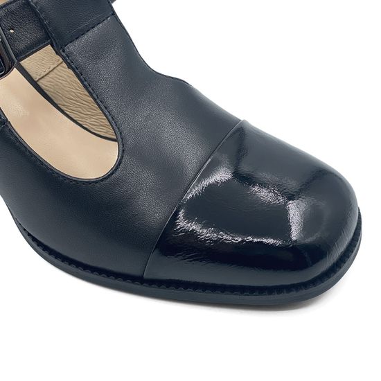 Туфли летние CV COVER наплак/кожа черная - фото 6, 194521 COV LAK NERO