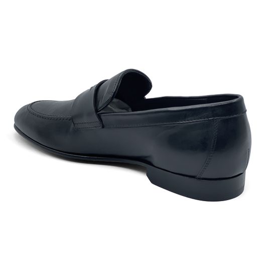 Лоферы Mario Bruni кожаные черные - фото 3, 62313 MB