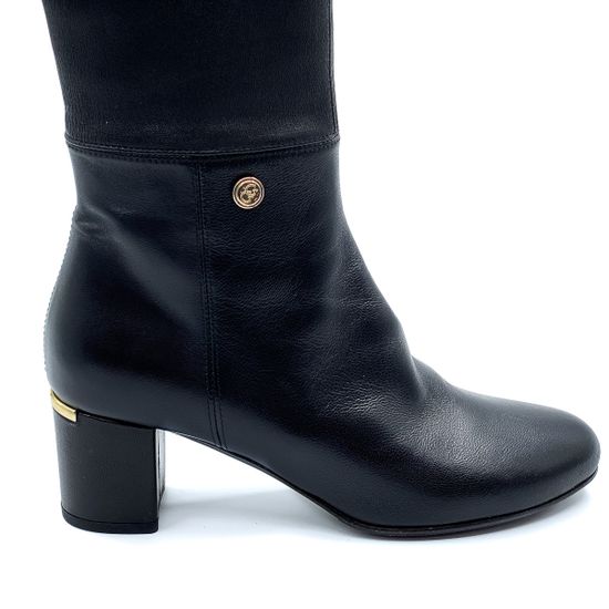 Сапоги Giada Gabrielli черные кожа демисезонные - фото 4, 1209 GABR NAPPA