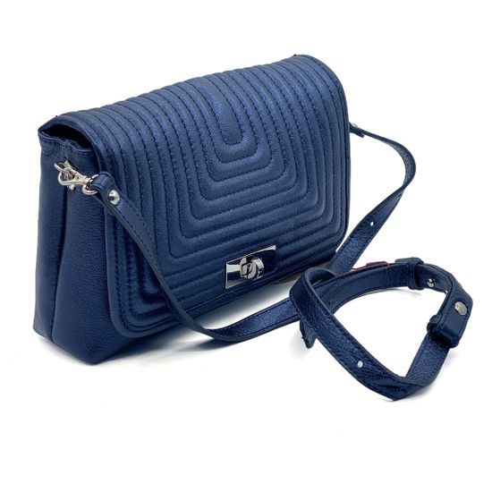 Сумка кросс-боди Marina Creazioni наплак синий - фото 2, B6788 MC BLU