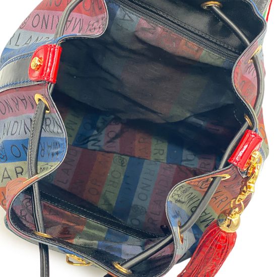 Рюкзак Marino Orlandi кожа/текстиль мультиколор - фото 5, 2289 MO MULT