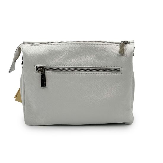 Сумка кросс-боди Renato Angi белая кожаная - фото 3, 3253901 RA BIANCO