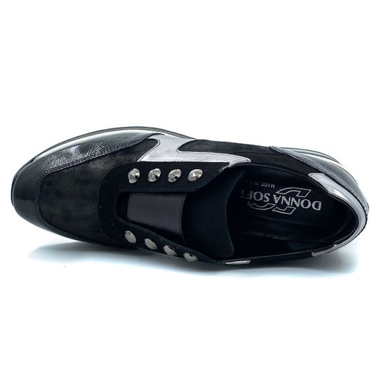 Сникерсы Donna Soft из натуральной кожи и замши - фото 5, 