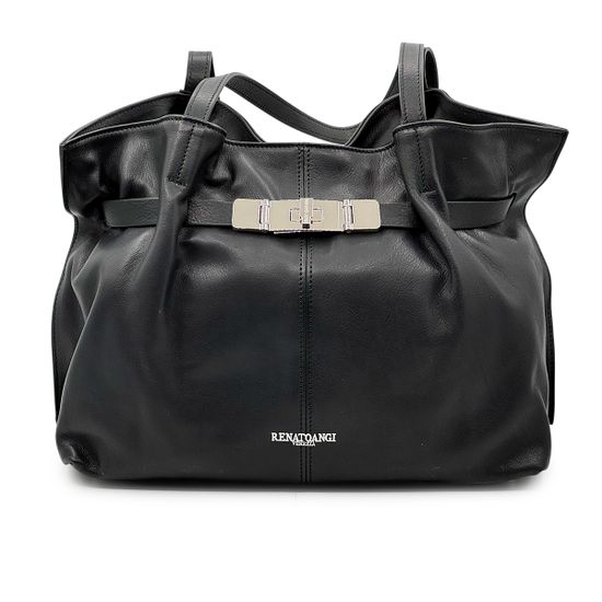 Сумка женская Renato Angi черная кожаная - фото 1, 3505981 RA NERO