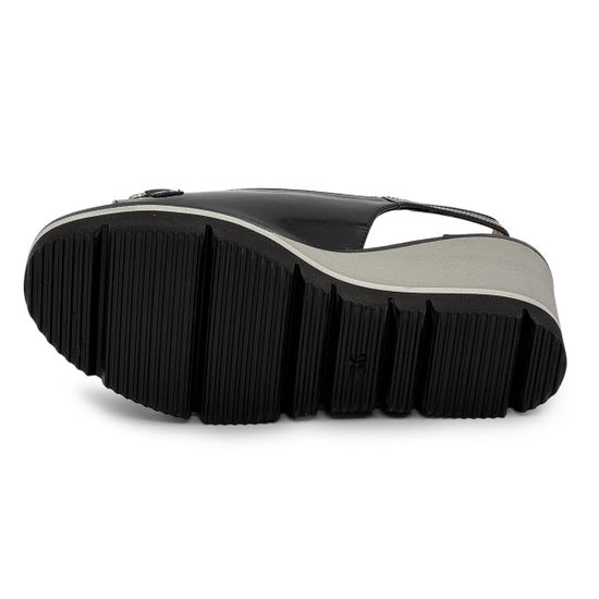 Босоножки Donna Soft черные наплак - фото 4, DS2306 DS NERO