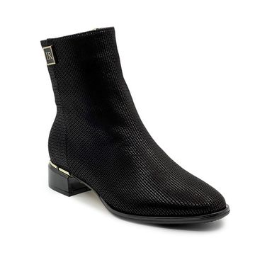 Ботильоны Ilasio Reanzoni черные замшевые на байке - фото 2, 4354 IR NERO