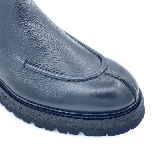 Ботинки Giampieronicola черные кожаные Байка - фото 6, 