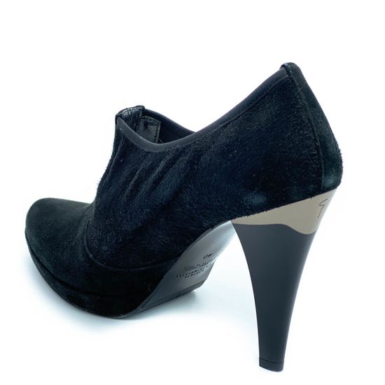 Ботильоны Giorgio Piergentili черные замшевые - фото 3, 