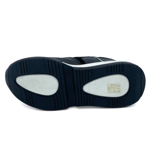 Кроссовки NILA NILA черные кожаные/замшевые - фото 4, NO5815 NIL NERO