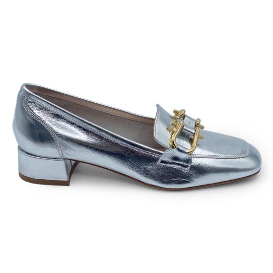 Туфли Tiffi кожаные серебряного цвета - фото 1, TF30/30 TI ARGENTO