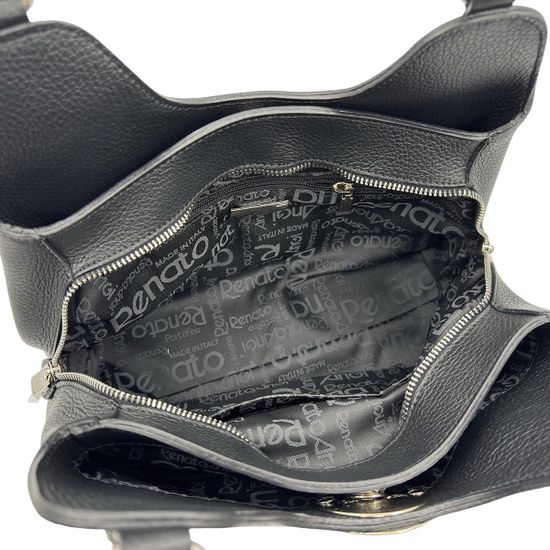 Сумка Renato Angi Сумка черная кожаная - фото 5, 3350301 RA